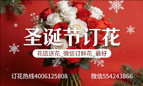 潍坊花店送花_微信订鲜花_圣诞节订花_最好? 潍坊花店